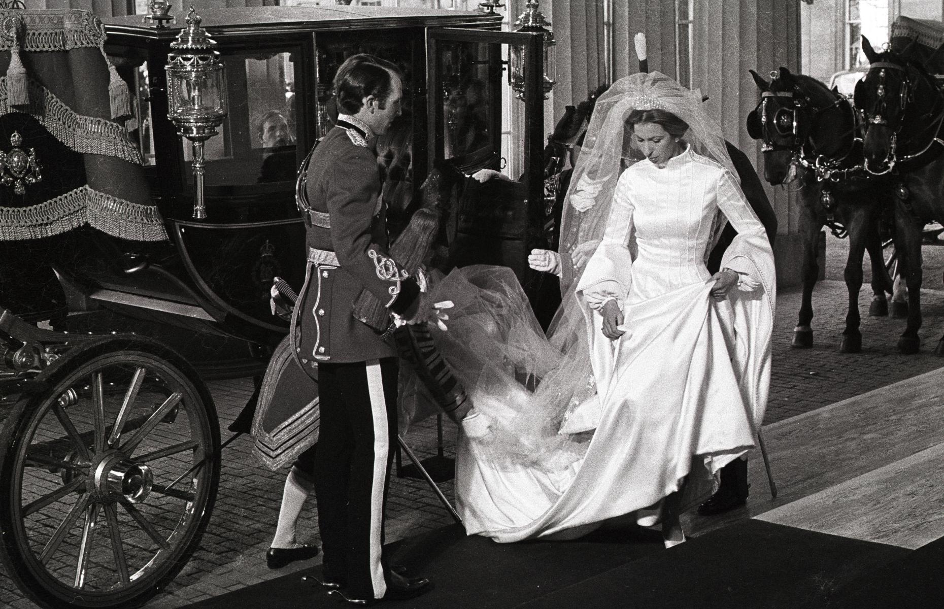 Princess Anne gets married